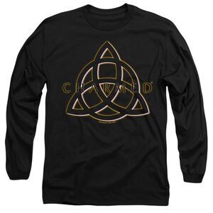 Charmed Unisex Adult Triple Linked Logo T-Shirt / Black